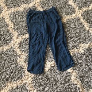 Blue gauzy ett:twa antho lounge pants